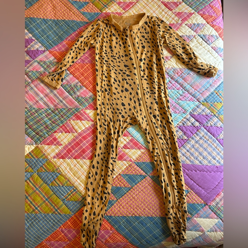 Kyte Leopard Footie (12 - 18 month)